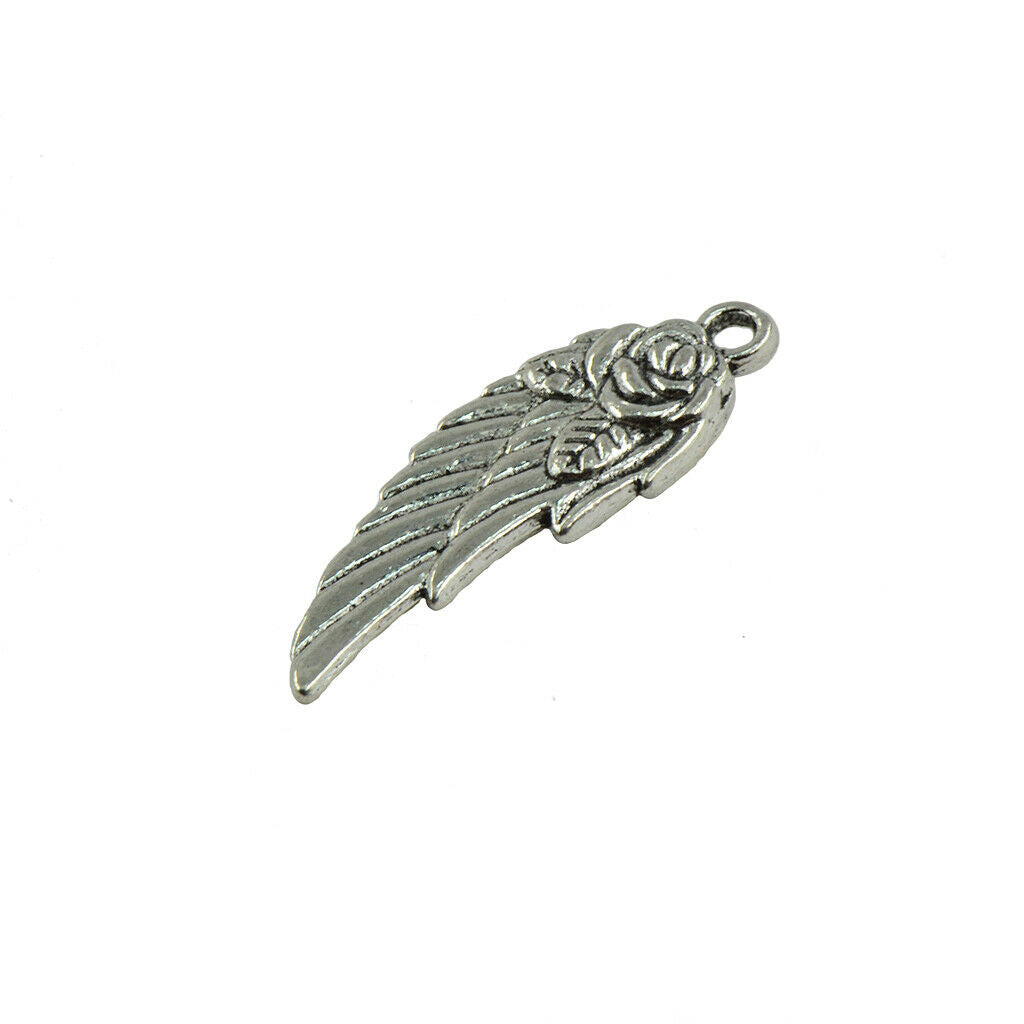 30Pcs Angel Key Pendant Charms Bead Jewelry Decoration for Necklace