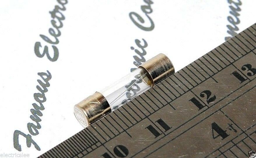 10pcs - ESKA  (F) 4A 250V 5x20mm Glass Fuse - For Audio