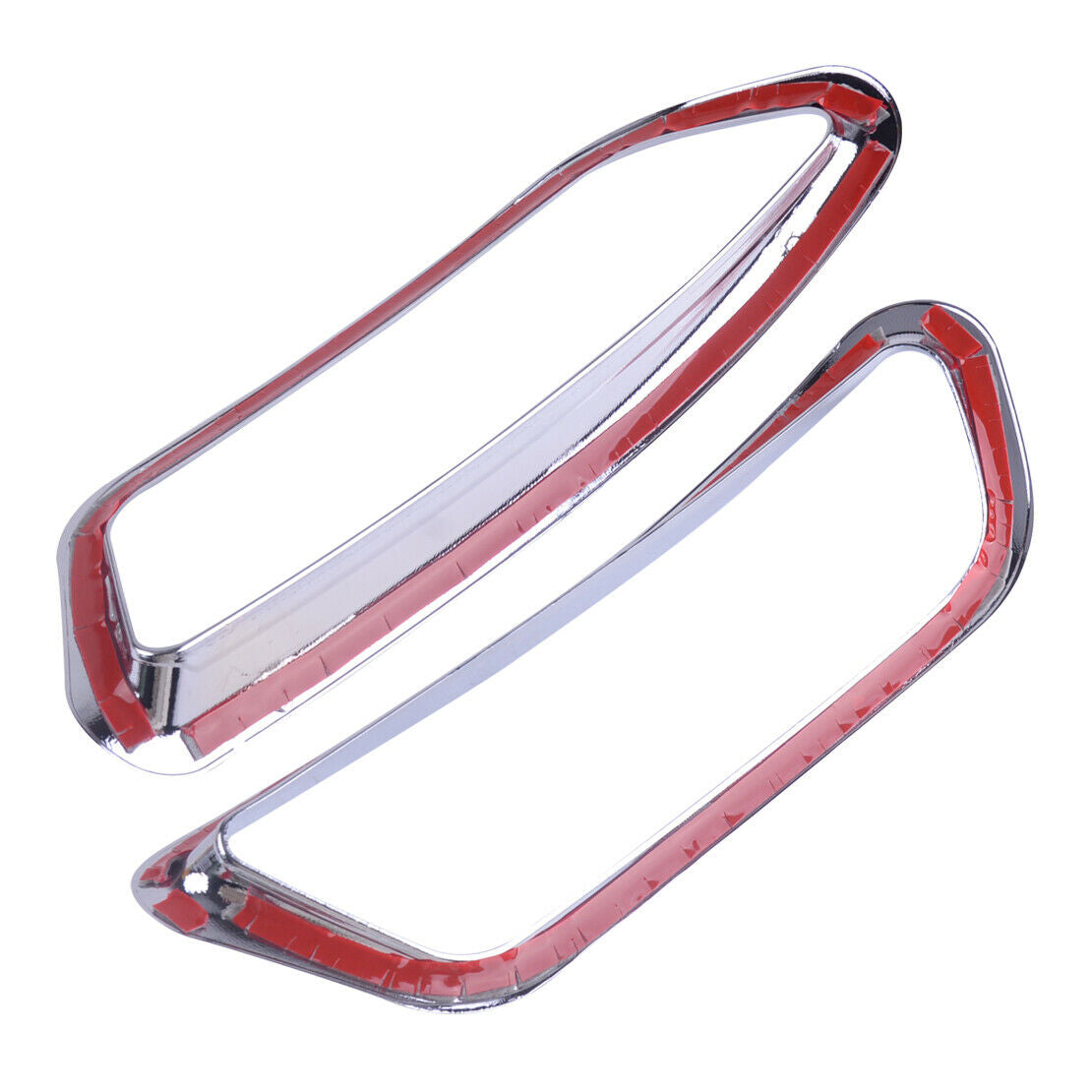2Pcs Rear Tail Fog Light Lamp Cover Trim Frame Fit for Jeep Cherokee 2019 New as