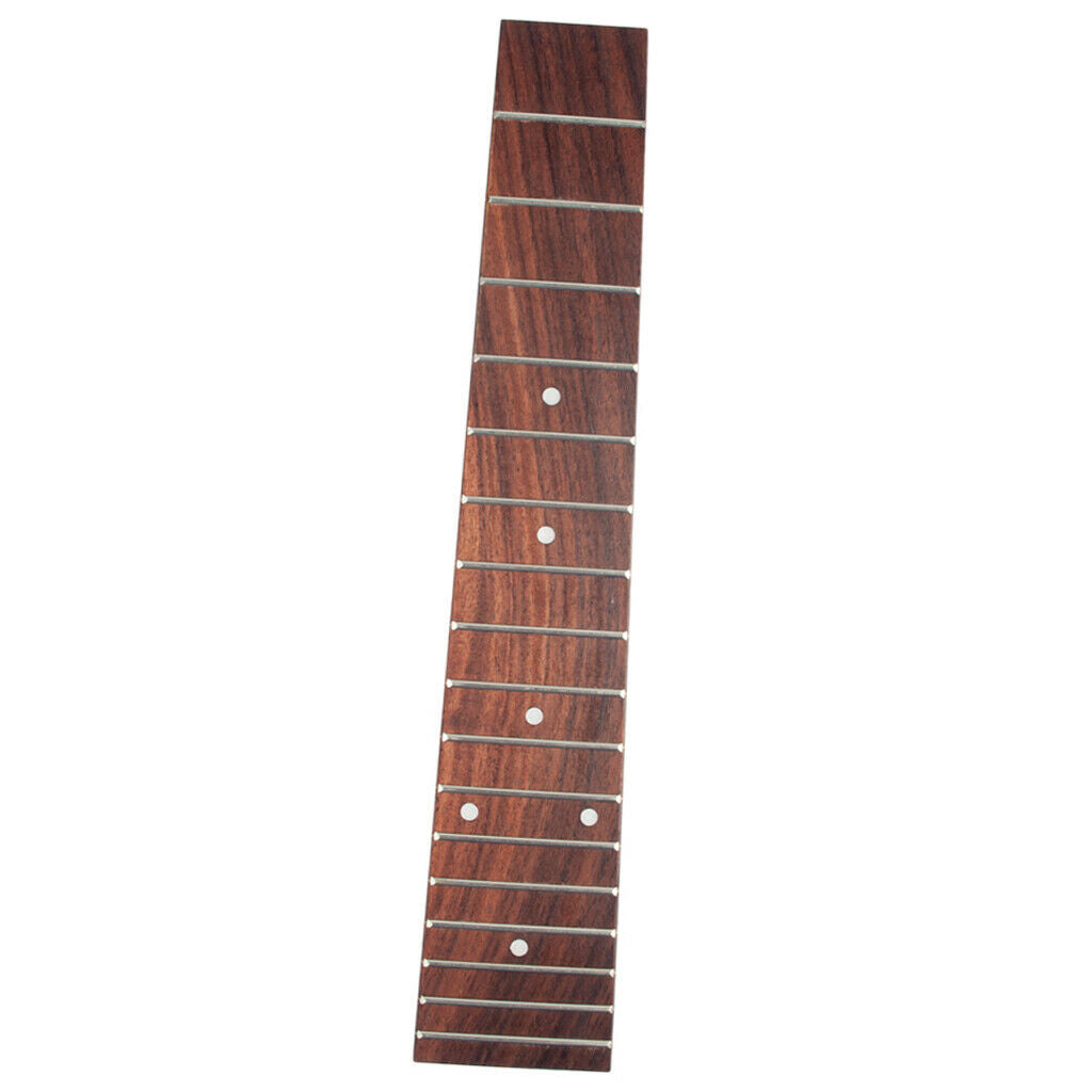 Rosewood Ukulele Fretboard for 23'' Tenor Ukulele Luthiers DIY Supplies