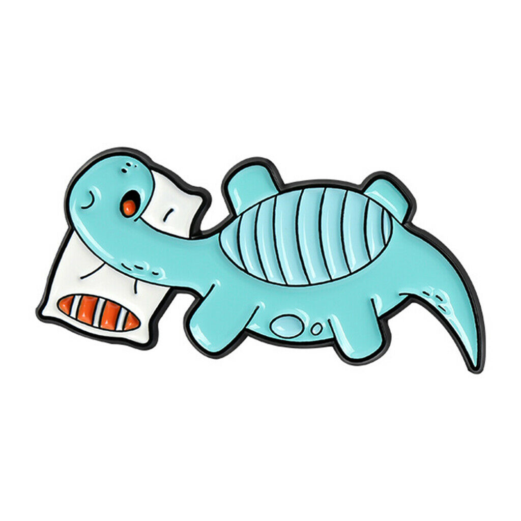 5 Cute Pins for Kids Dinosaur Enamel Pins for Clothing Backpacks Hat DIY