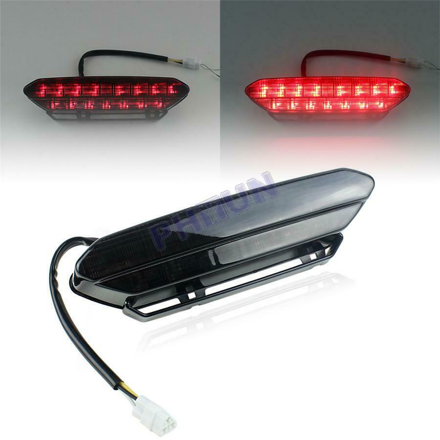 Smoke Lens LED Tail Light Brake Light Assembly Red Light for Yamaha 2006 - 2009
