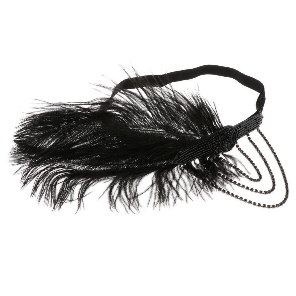 Handmade Beaded Headband Flapper  Headband 1920s Headpiece For Girls