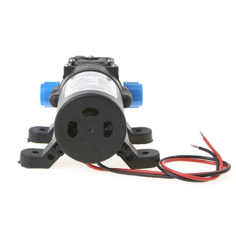 DC 12V 30W 0142 Motor High Pressure Diaphragm Water Self Priming Pump 3L/Min
