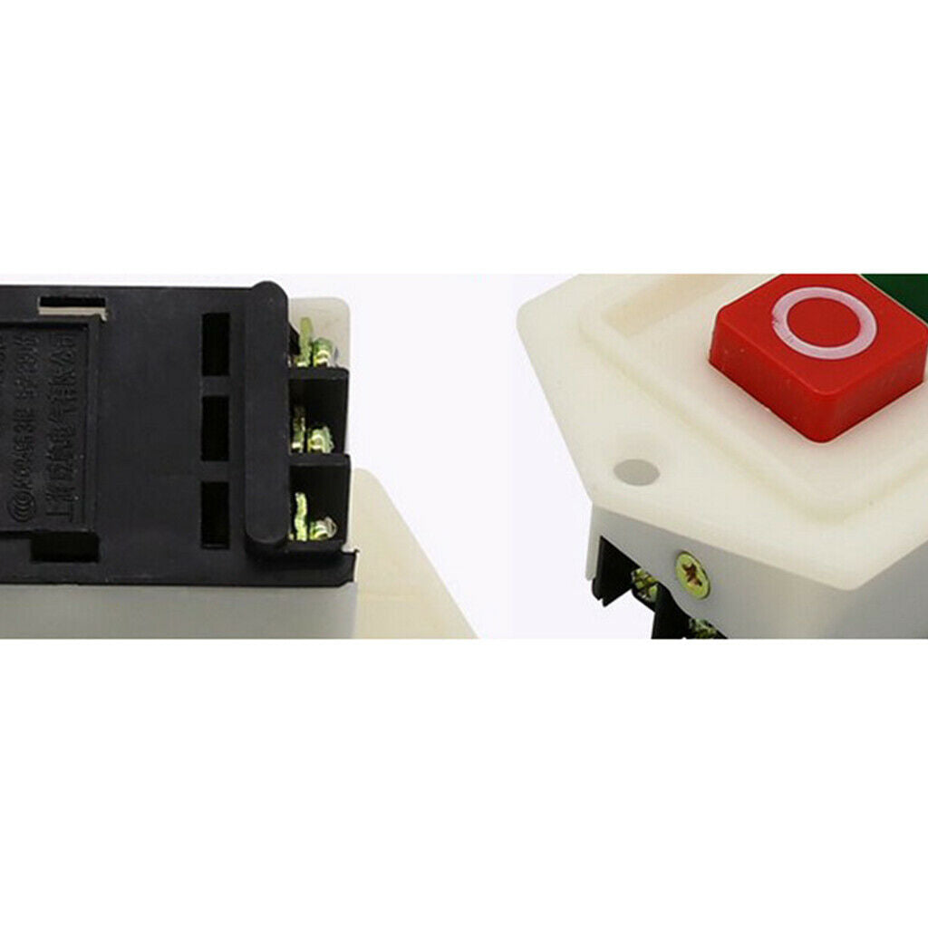 1pc Drill Press Switch On/Off Start Push Button LC310 220/380V Red/Green