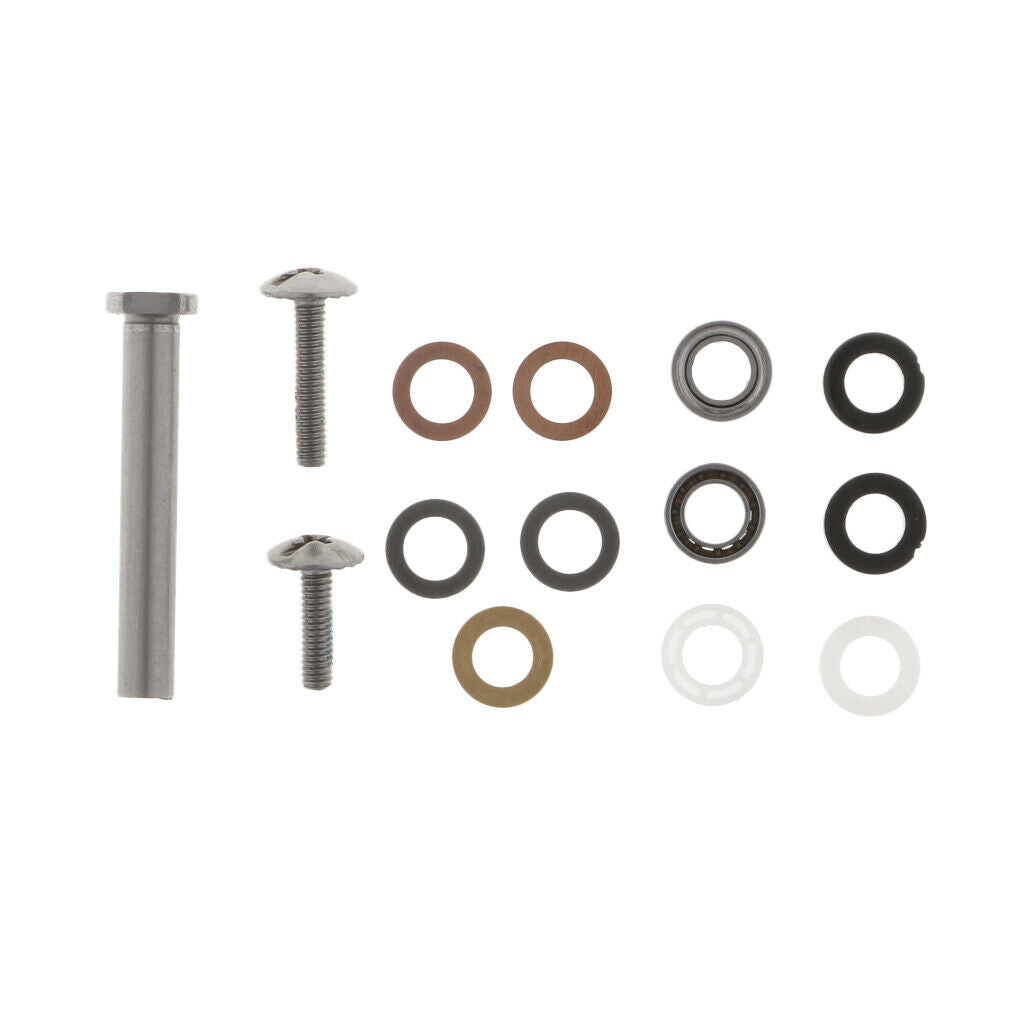 1 Set Reel Parts Accessories Reel Handle Knob Washers Shaft Screw Repair
