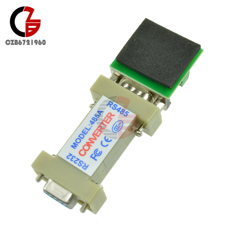 10X RS232 to RS485 9Pin 1.2KM Data Interface Communication DB9 Adapter Converter