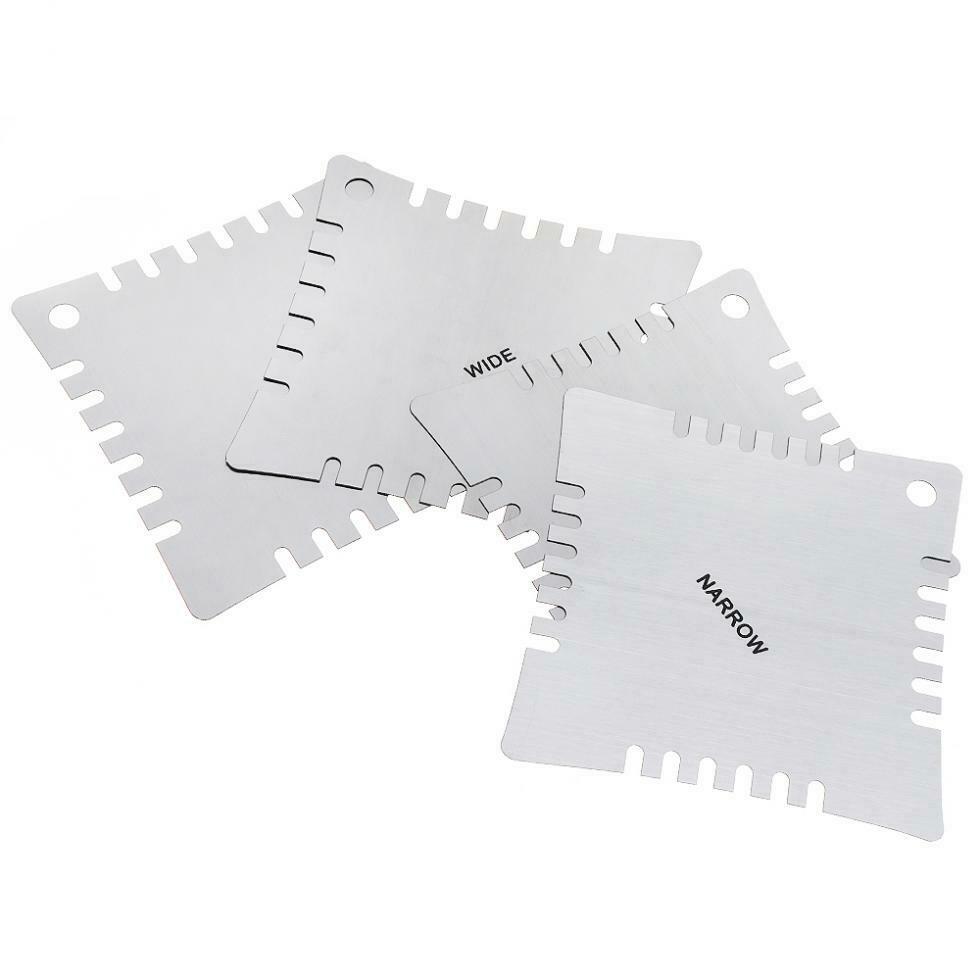 4x String Gauge Action Ruler Guide Setup Measuring Luthier Tool for Guitar Bass