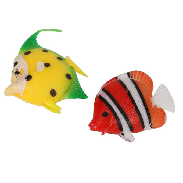 5pcs Artificial Moving Floating Fishes Aquarium Fish Tank