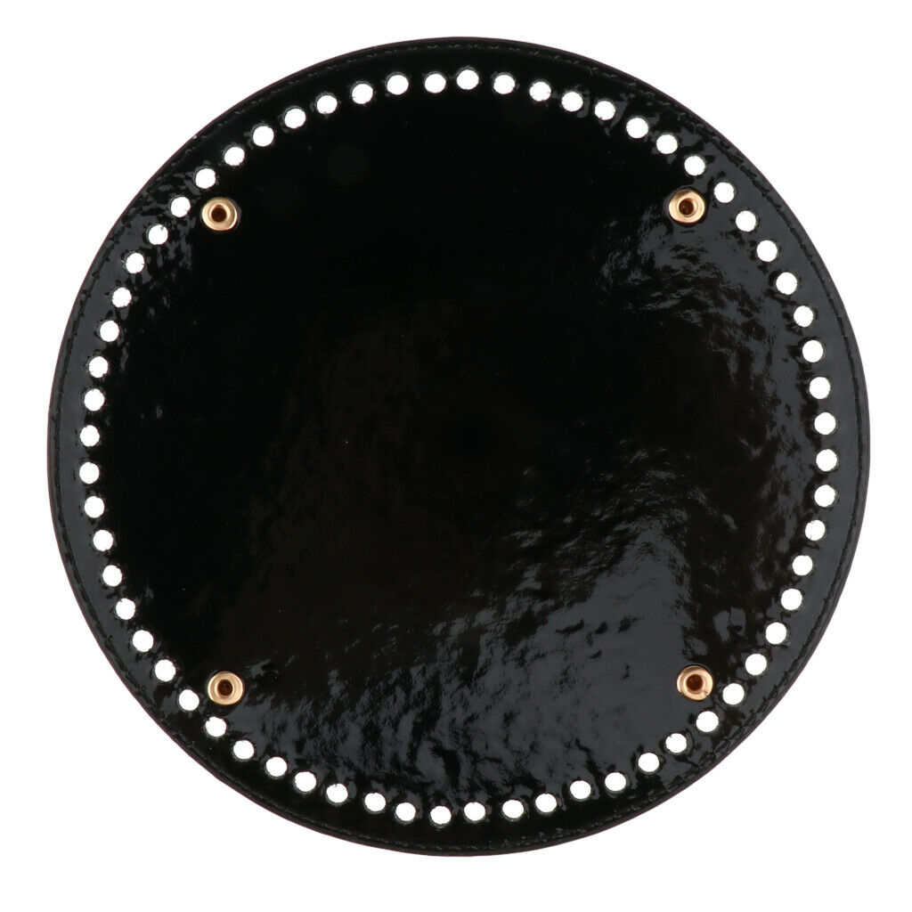 2x Tote Round Insert Bag Bottom Cushion Base Pad For DIY Bag Making 64 Holes