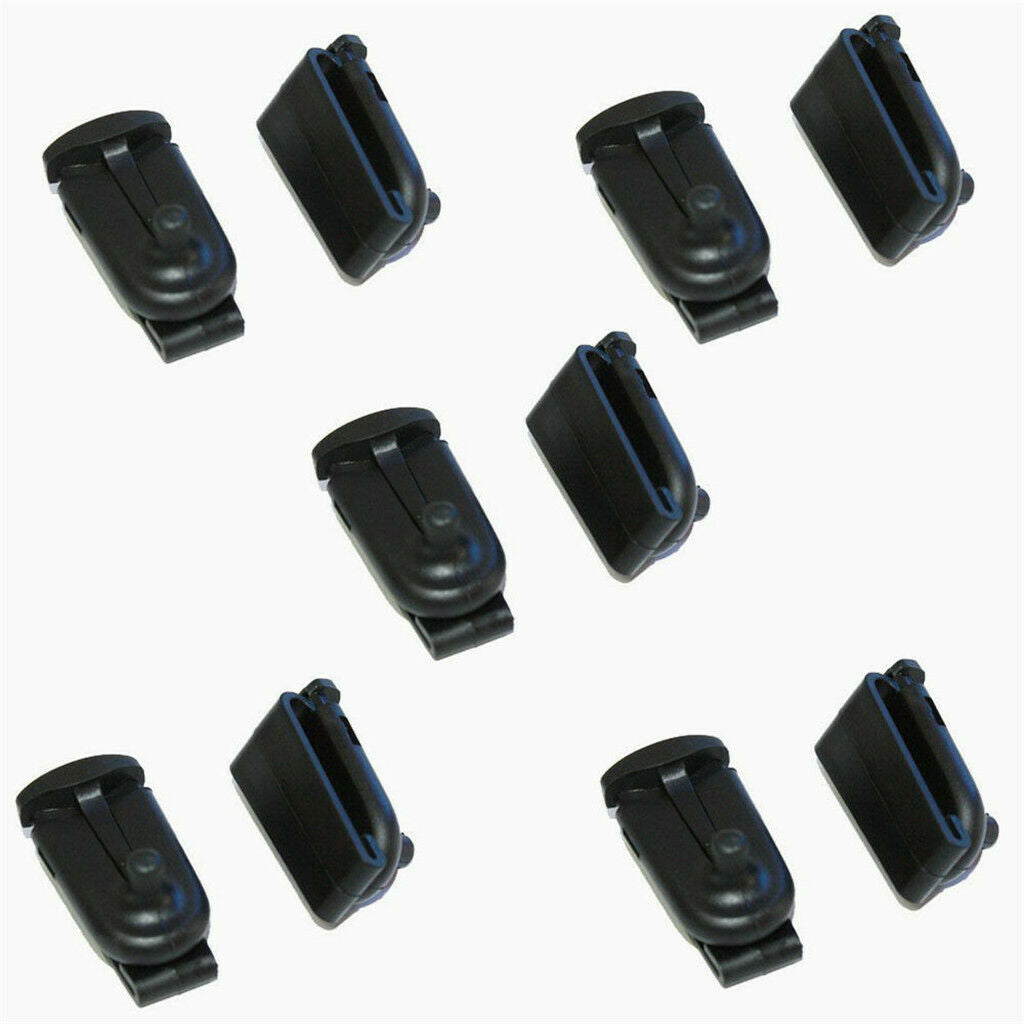 10PCS Belt Clip for   Radios MJ270R, MJ430, EM1000, EM1000R, EM1020R