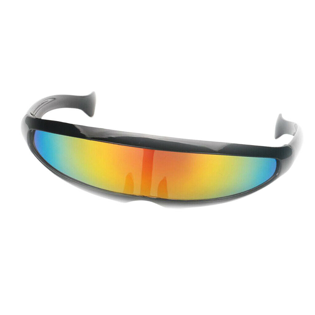 Creative Futuristic Sunglasses Plastic Narrow Cyclop Eyewear Party Favor