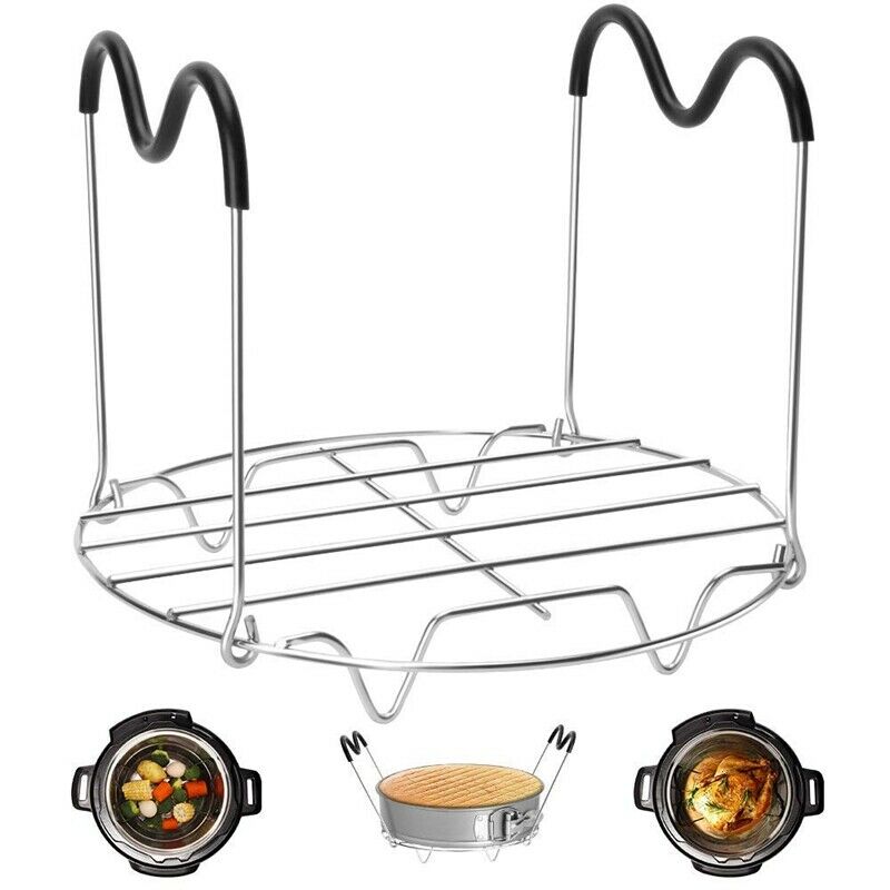 Steamer Stand With Silicone Handles Is Compatible With Ready-To-Eat Pot AccessI1
