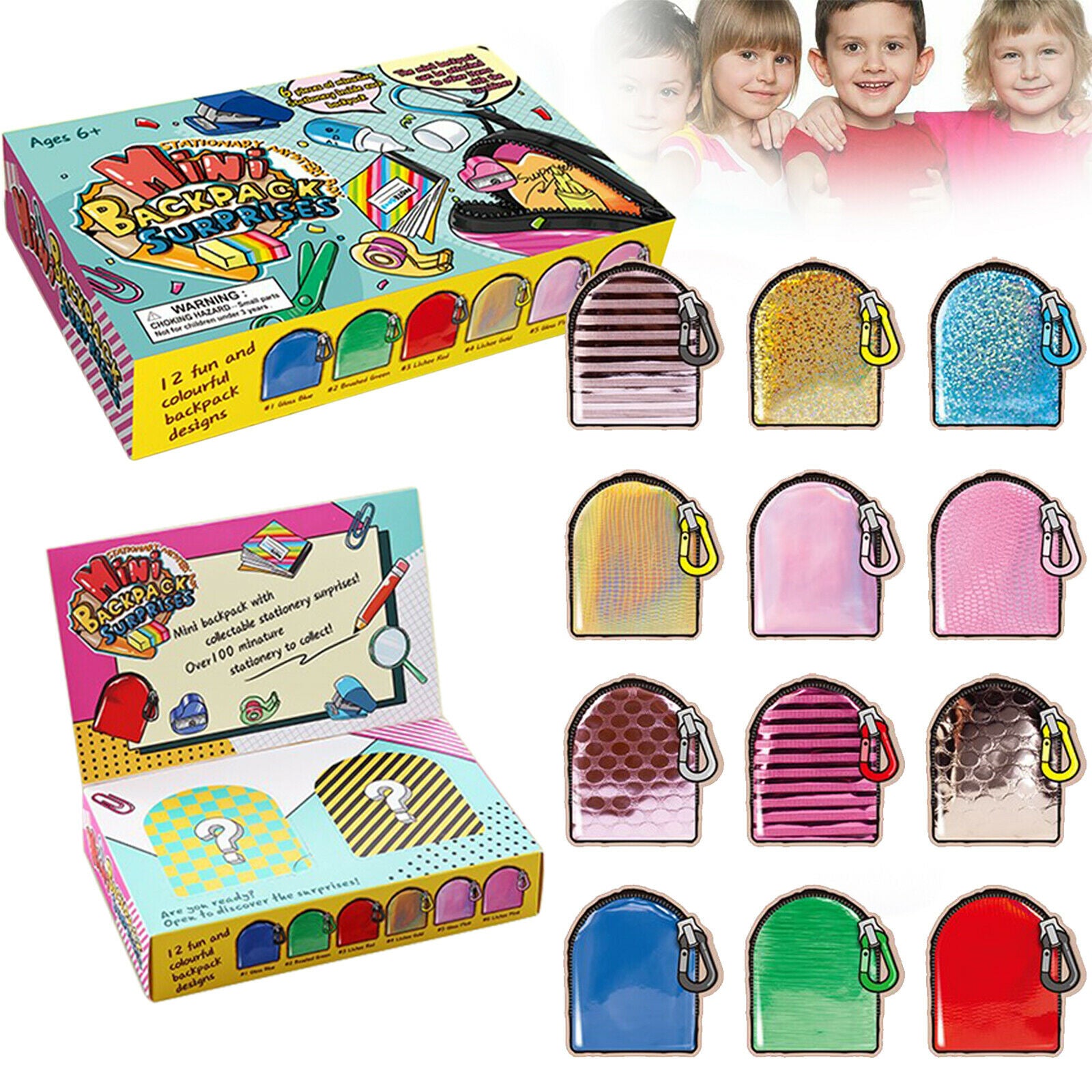 Real For Littles Mini Micro Backpack Collectable Stationery Surprises CA