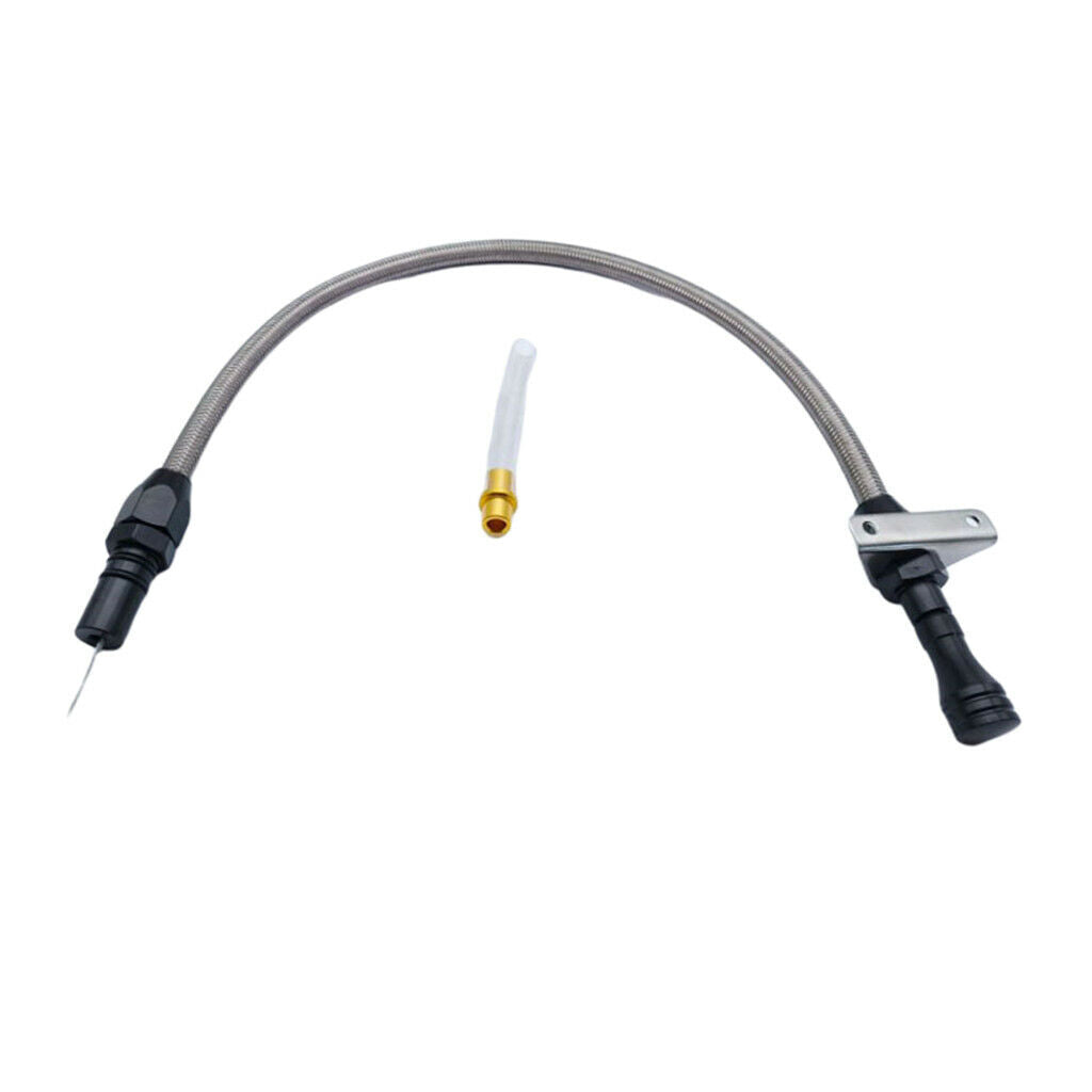 Flexible Stainless Steel Billet Transmission Dipstick for Chevy Turbo SBC