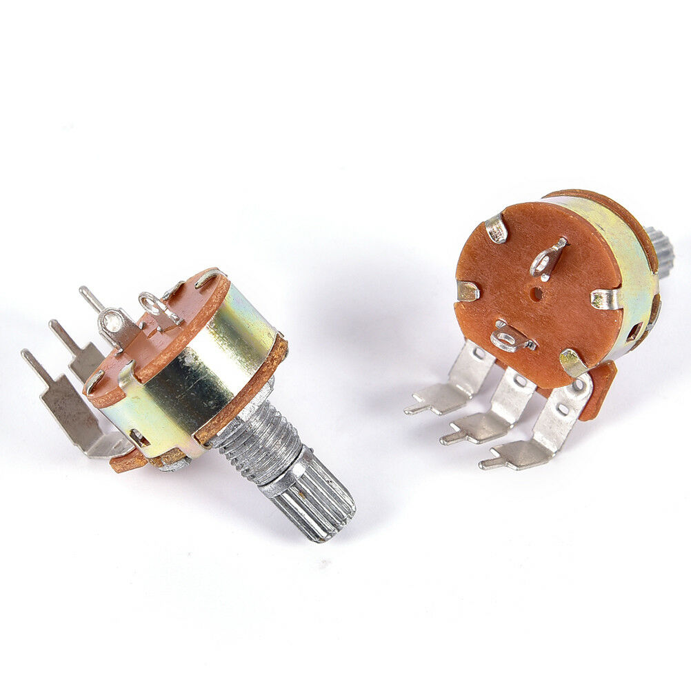 5PCS WH148 Single Potentiometer 500K Potentiometer With Fine B500K Switc.l8