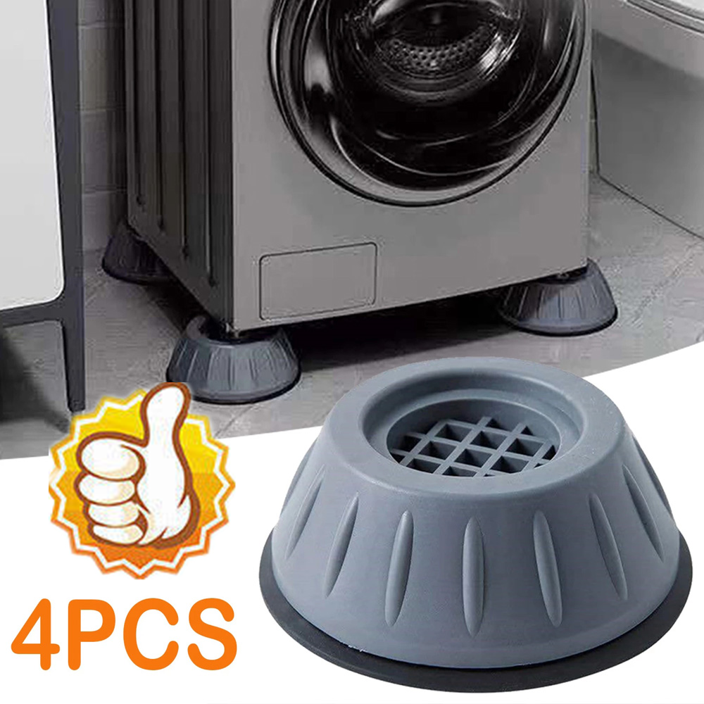 4PCS Washing Machine Support Pads Anti Vibration Leg Stopper Foot Pad Feet Pads