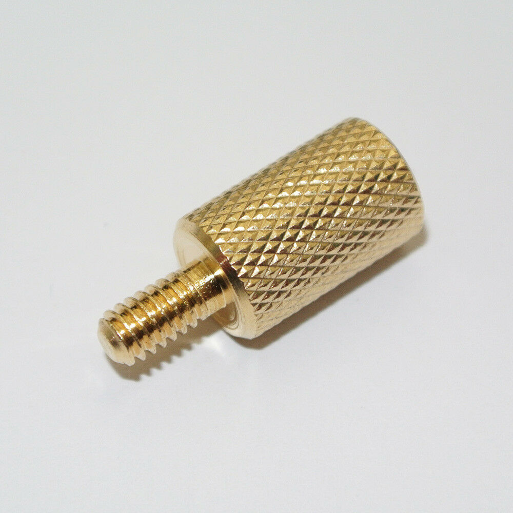 Solid Brass 12GA Bore Brushes 5/16" 26T Female Thread / 8-32 Male Thread