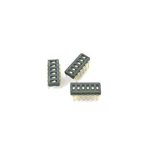 [40pcs] NDIR-06HT DIP Switch 6 Position DIL12TH