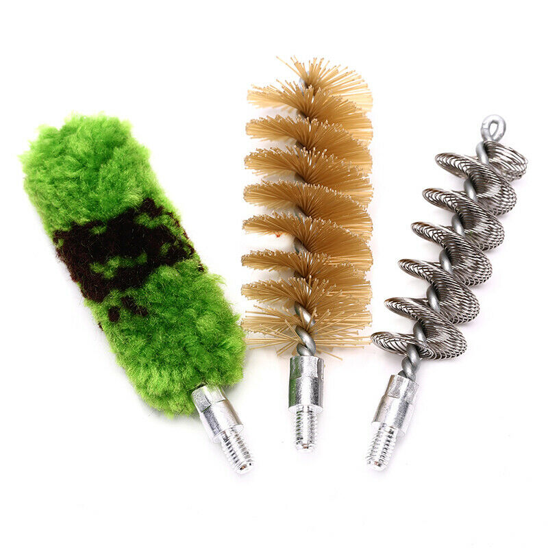 Gun Cleaning Kit Tube Brush Head Clean Brush Tool Set For 12GA Gun Brush .l8