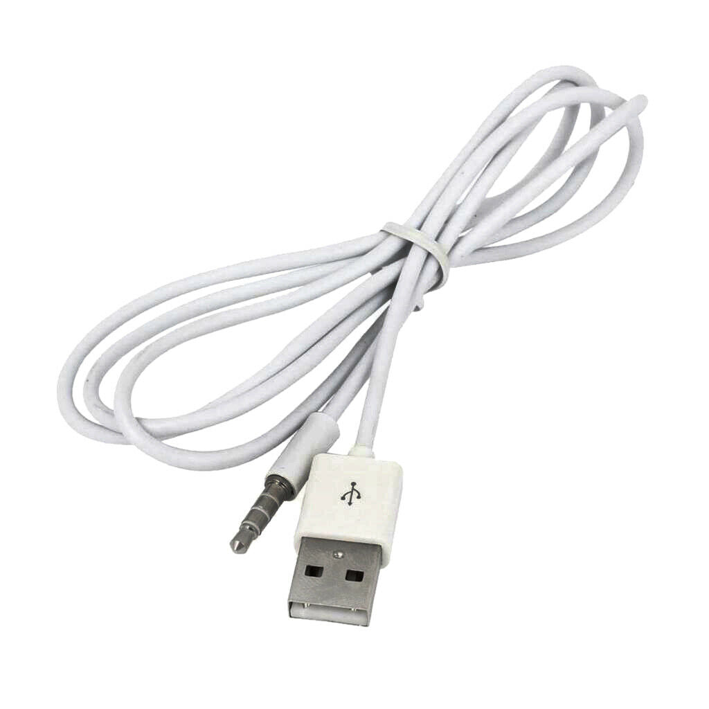 3.5mm Male To USB-A 2.0 Plug   Audio AUX MP3 Cable Adaptor Converter
