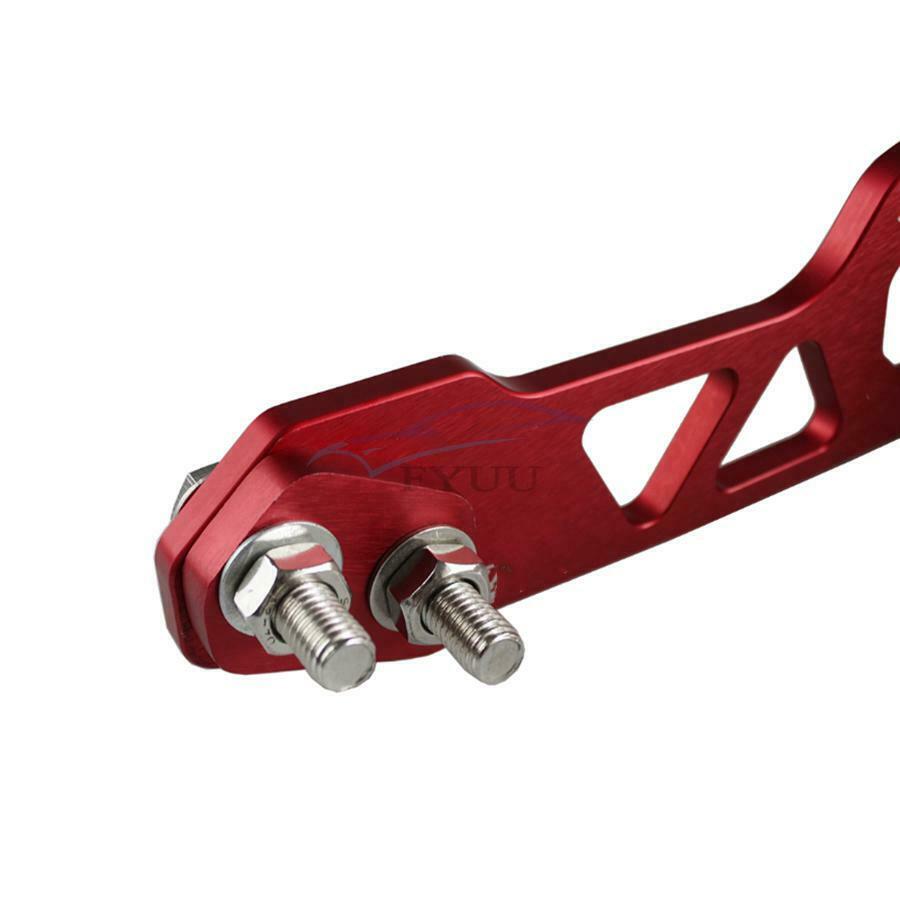 1 Piece Universal Red Racing Car Style CNC 10mm Rear Tow Hook Tool Accessories