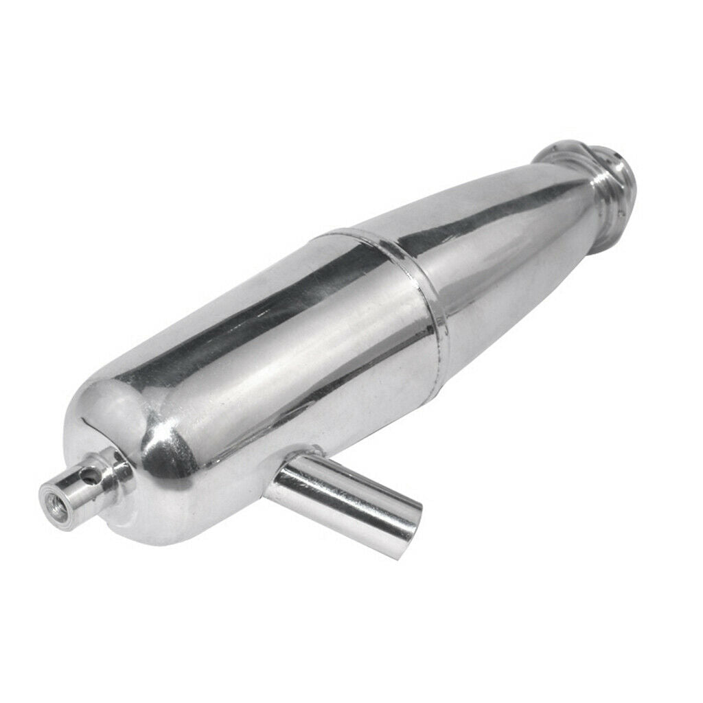 Aluminum Exhaust Muffler Pipe 1:8th RC Nitro Car Exhaust Tubing