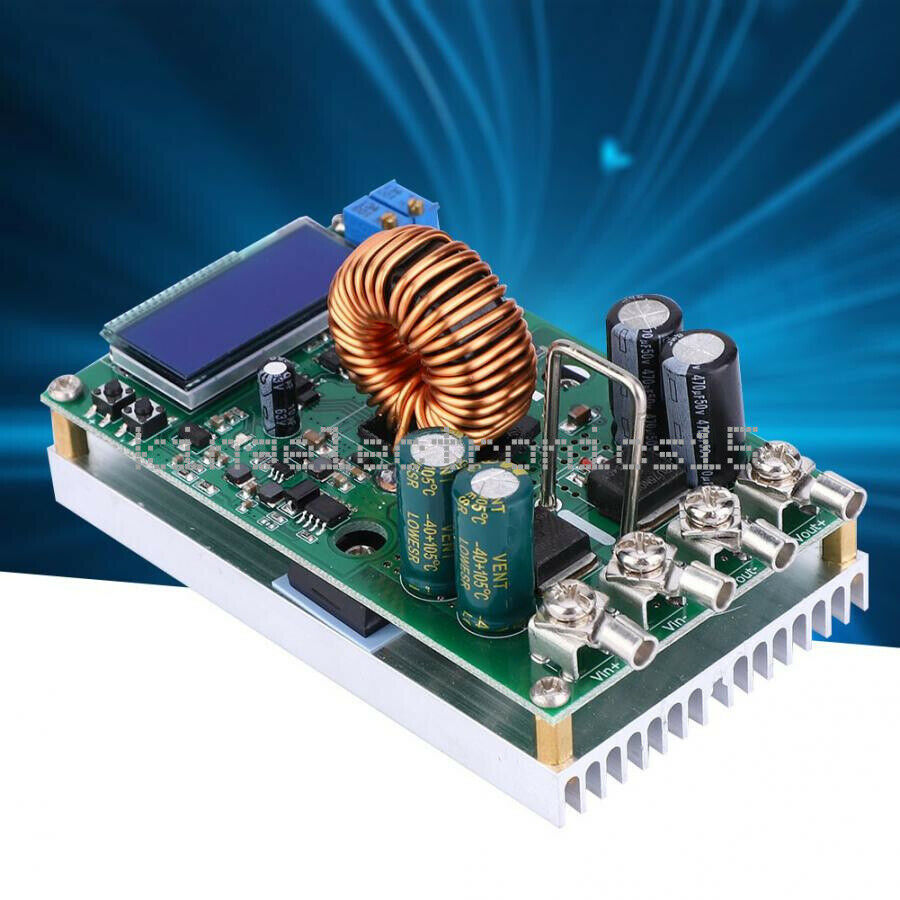1X DC-DC Step Down Converter 20A Power Adjustable Step-Down Power Supply Module