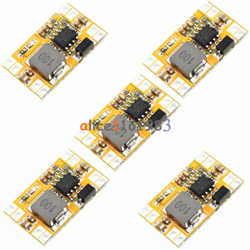 5PCS 9V/12V/19V To 3.3V DC-DC USB Step Down Buck Power Supply Module 3A For Car