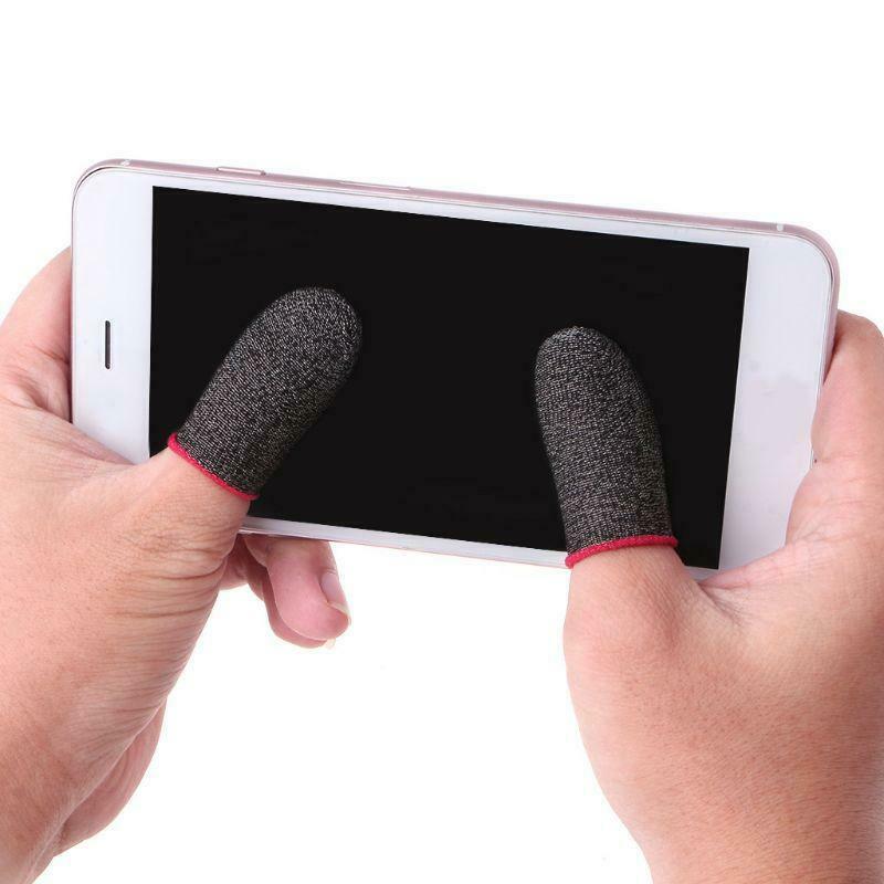 Breathable Mobile Game Controller Screen Finger Sleeve Touch Trigger for PUBG