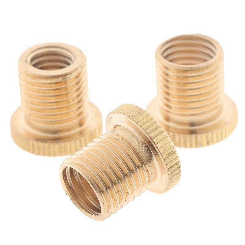 3pcs Gear Shift Knob Thread Adapter Nuts Insert M10x1.25 & M10x1.5 & M8*1.25 Kit