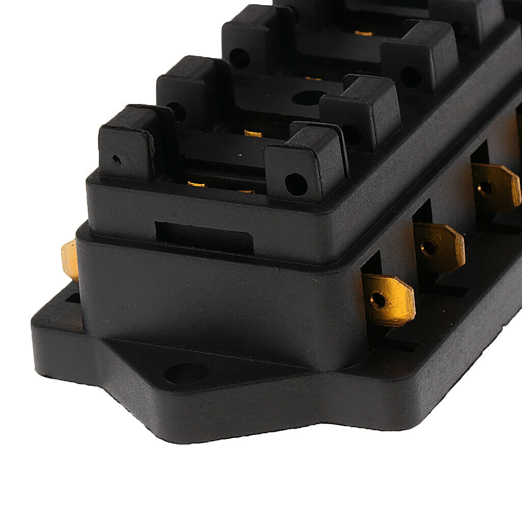 4 Way Car Vechile Circuit Automative  Block 4pcs FUSE & 8 Way Car Fuses