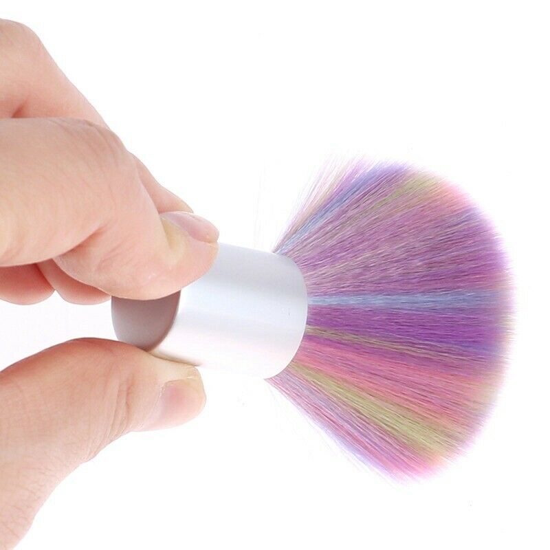 1PCS soft Nail Art Glitter Brush Powder Remover Acrylic Makeup Clean Manicure