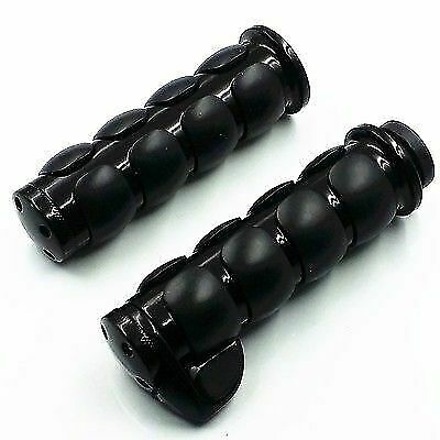 1" Handlebar Hand Grips Throttle Boss Cruiser Chopper Bobber Cafe Racer CB FL VT