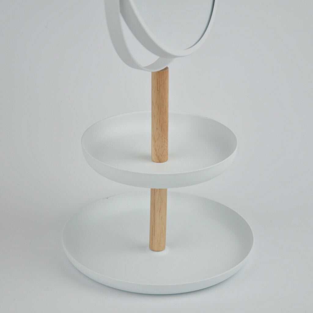 Makeup Mirror Portable Vanity Mirror 360Â° Rotation Free Rotation