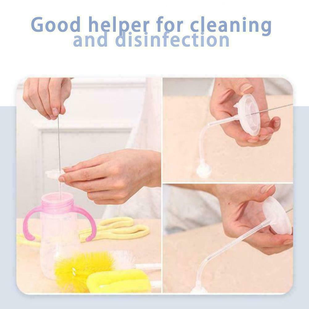 1pc Cleaning Brushes Test Tube Glass Cup Bottle Straw Cleaner Hot Washing I3T6