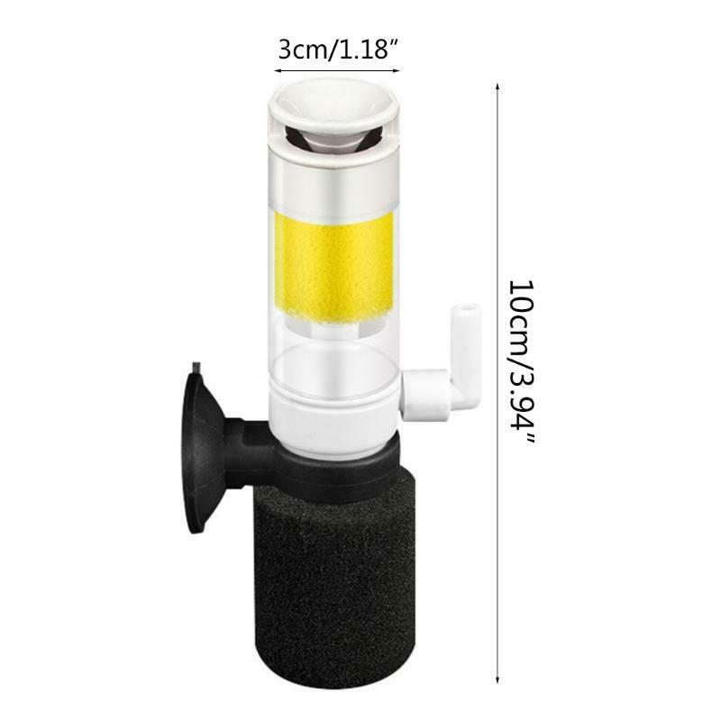Mini Ultral Slient Fish Tank Aquarium Pond Internal Filter Oxygen Pump Accessory