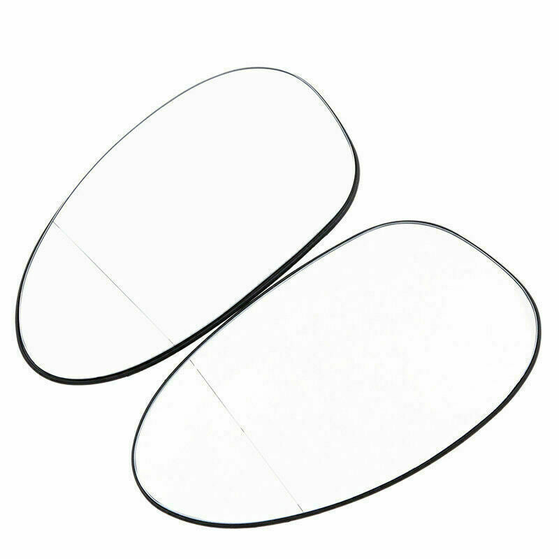 Pair Door Side Mirror Glass Clear Heated for BMW 3-Series E82 E46 E85 E90 E91 M3