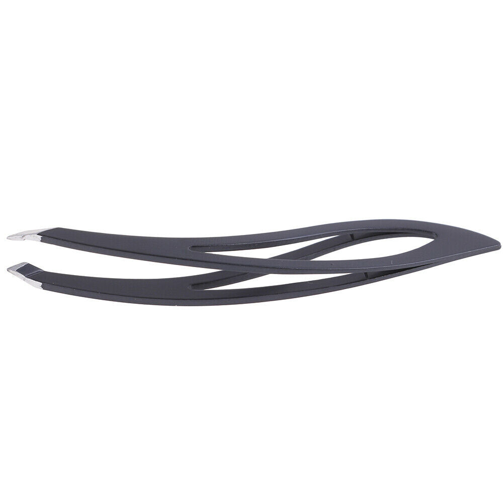 1Pc Stainless Steel Eyebrow Clips Eyebrow Tweezer Face Hair Beauty Slante.l8
