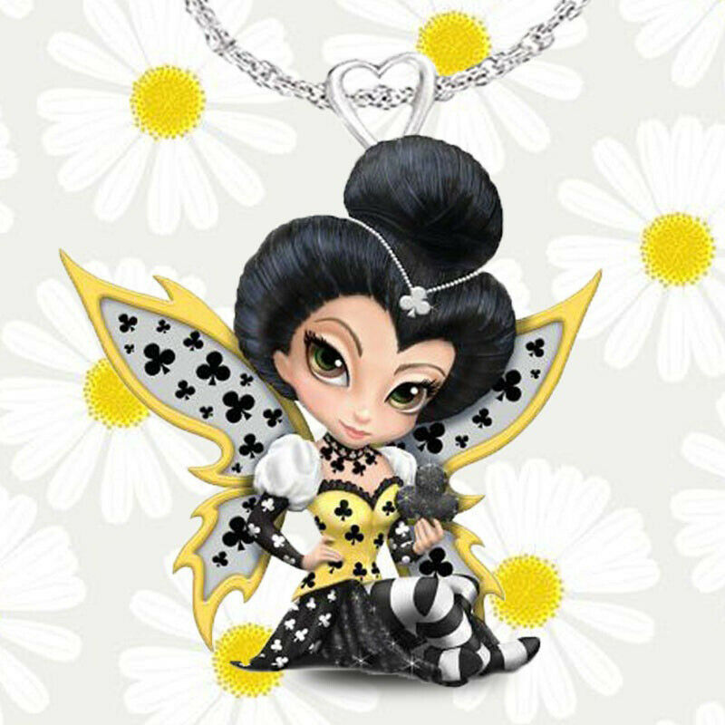 You Are My Little Fairy' Exquisite Cute Necklace Angel Necklace Pendant J.l8