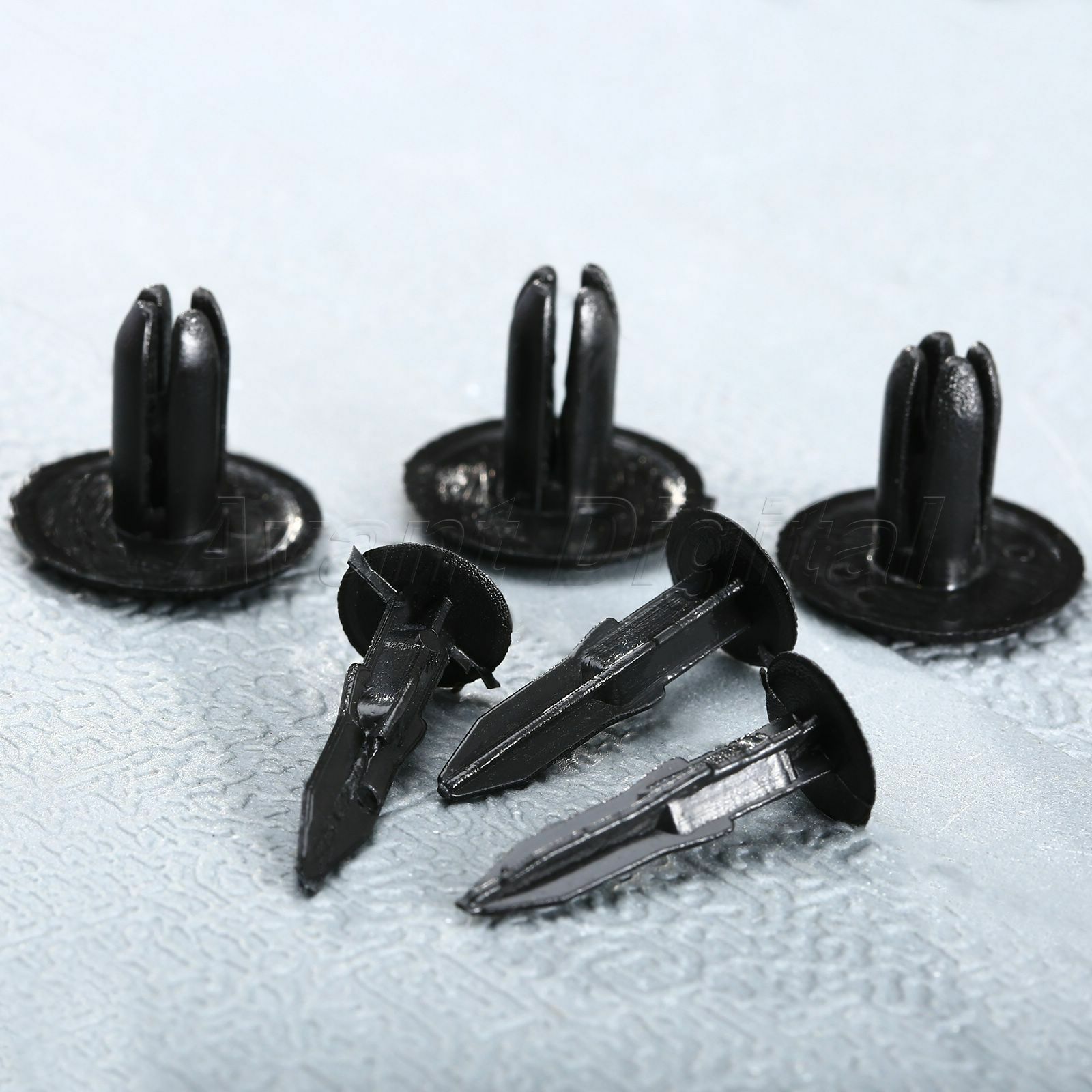 50 Trunk Ceiling Panel Fastener Clips 6.3mm Plastic Rivet Style for Suzuki Mazda