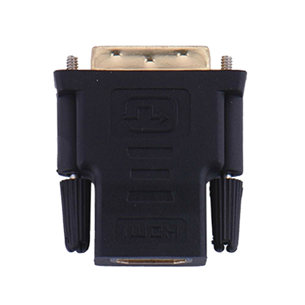 DVI-D Male (24+1pin) to HDMI Female (19-pin) Adapter Converter for HDTV