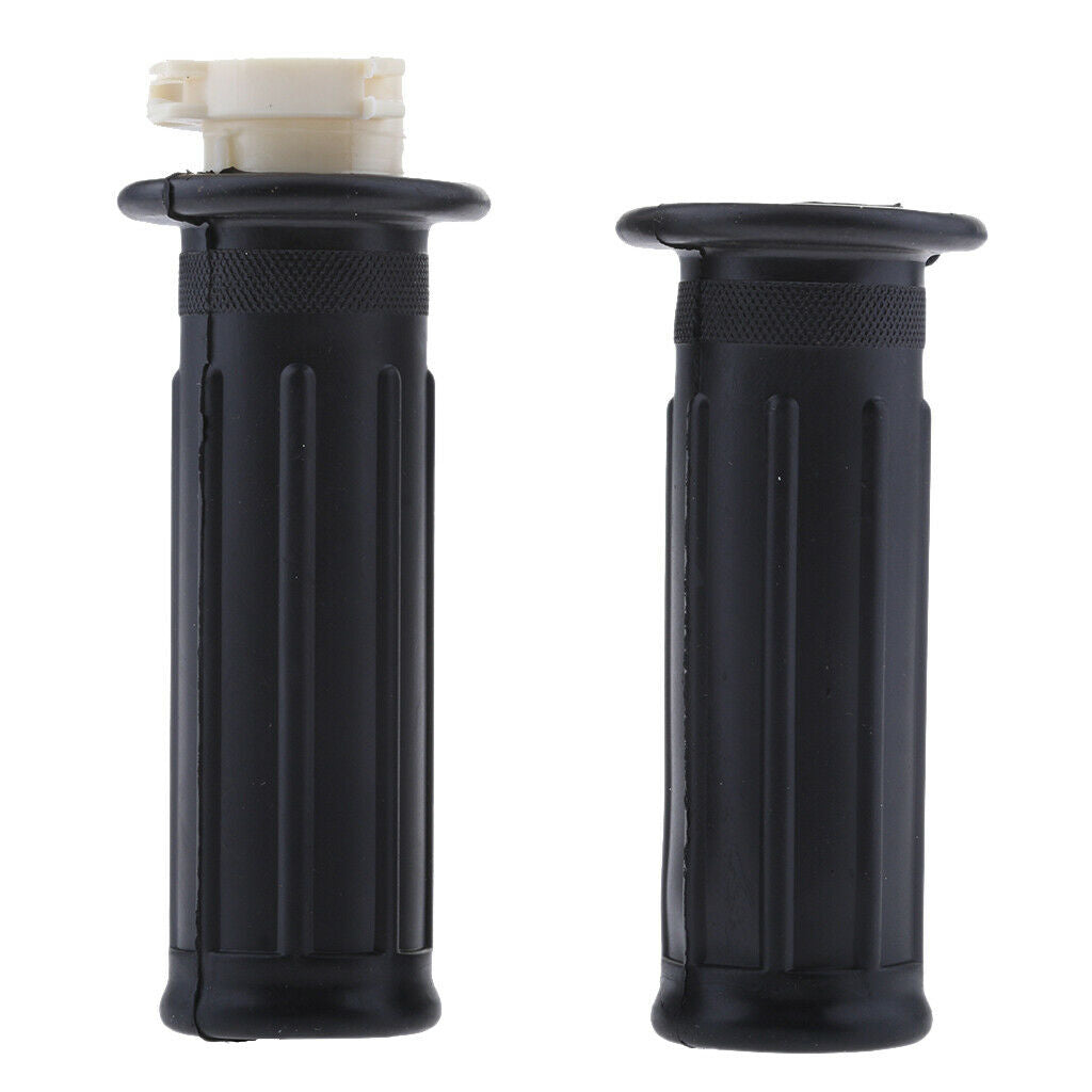 2 Pieces Twist Grips for Yamaha PW50 PY50 Fits 22mm 7/8'' Handle Bars