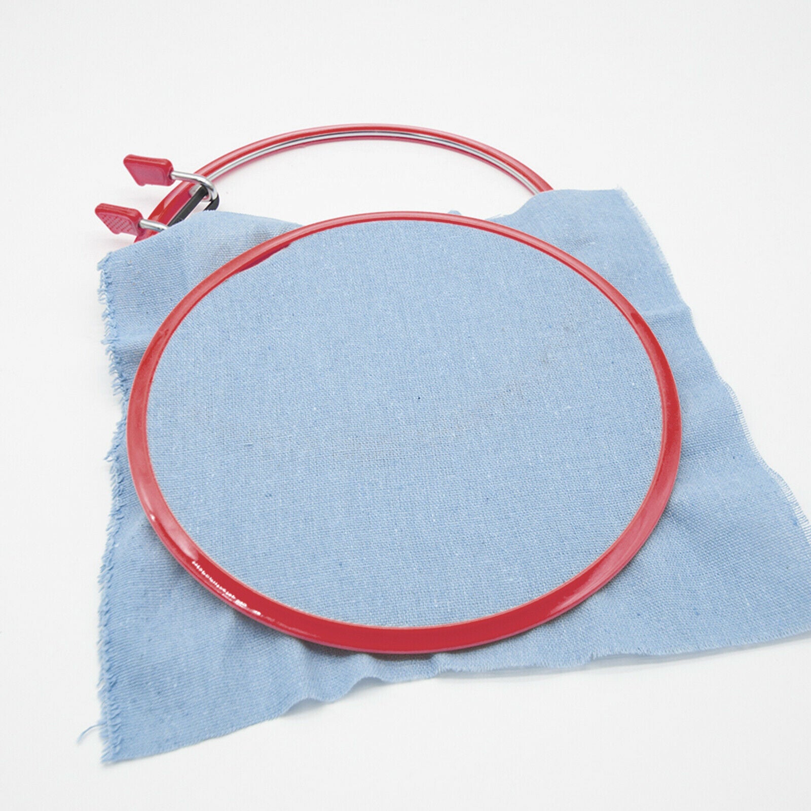 3pcs 8.7'' Embroidery Hoop Plastic Spring Tension Frame Kid's Art Household