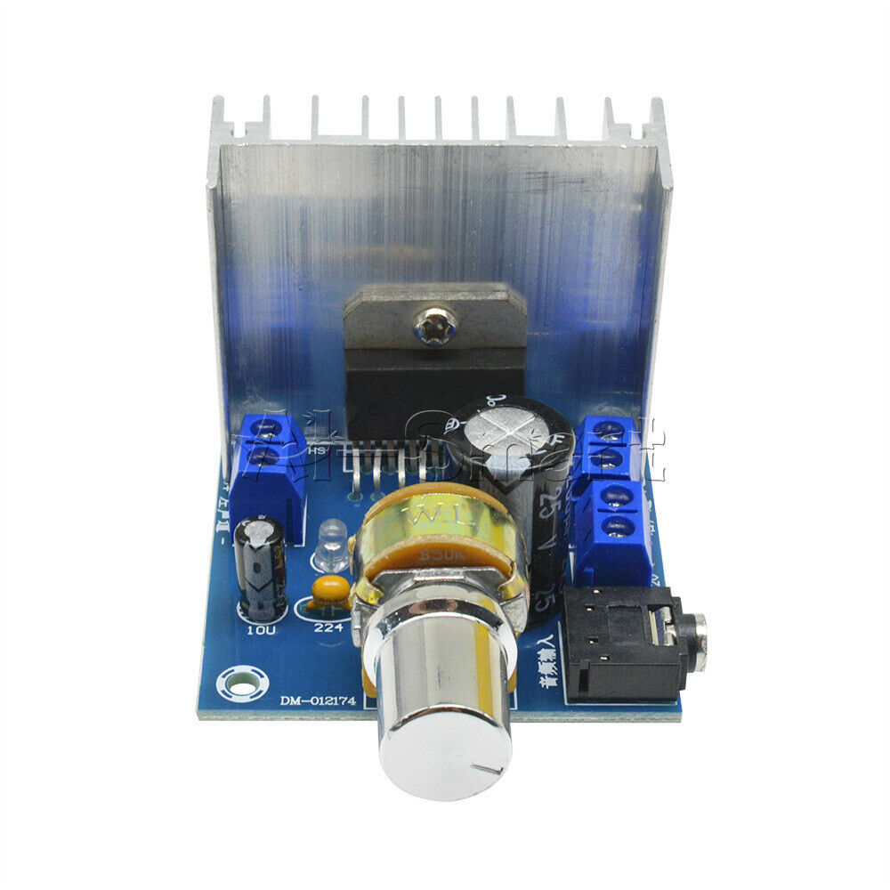 AC/DC 12V TDA7297 Dual Channel 2*15W Digital Audio Amplifier Board Kit Module