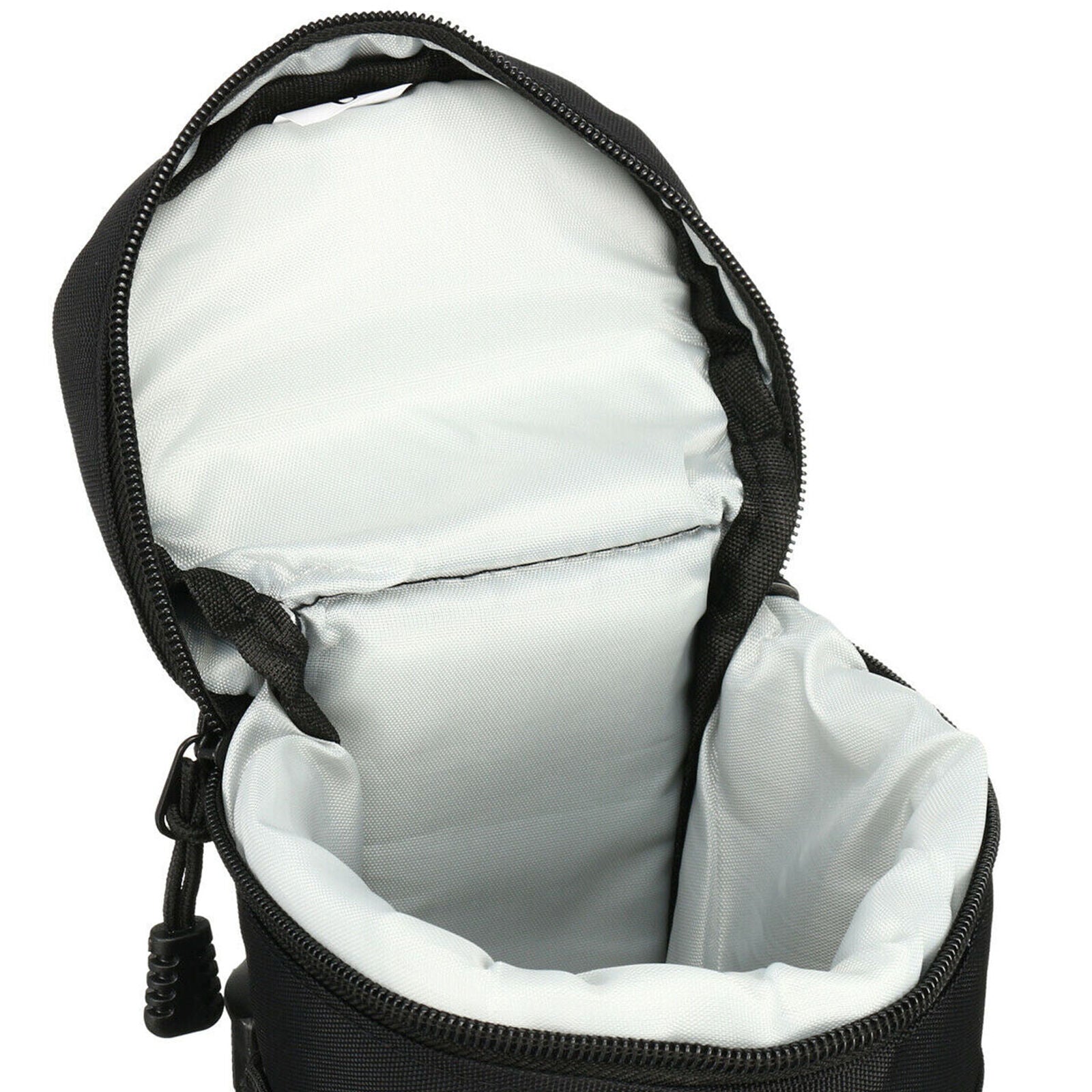 Portable Camera Lens Case Pouch Bag Waterproof Black For Standard Zoom Lenses G