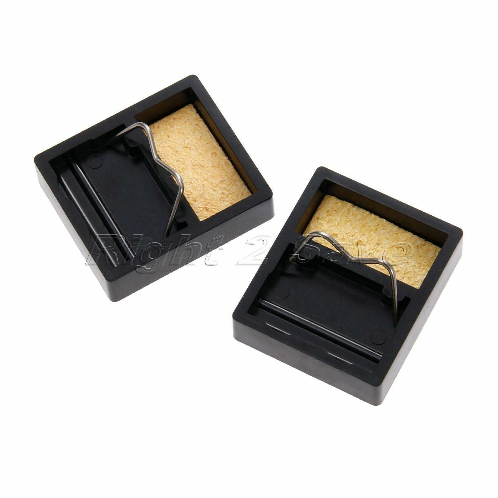 Lightweight Soldering Iron Gun Pencil Stand Holder Support Base Solder Sponge 2X