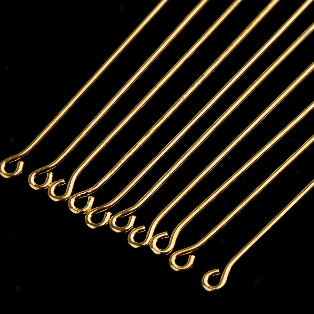 10 Packs 7.1cm Brooch DIY Findings Pin Flat Pad Stopper Sets Jewellery DIY