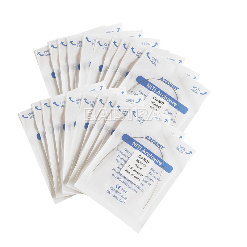 50 X AZDENT Dental Orthodontic Cu NiTi Copper Nickel Titanium Round Arch Wires