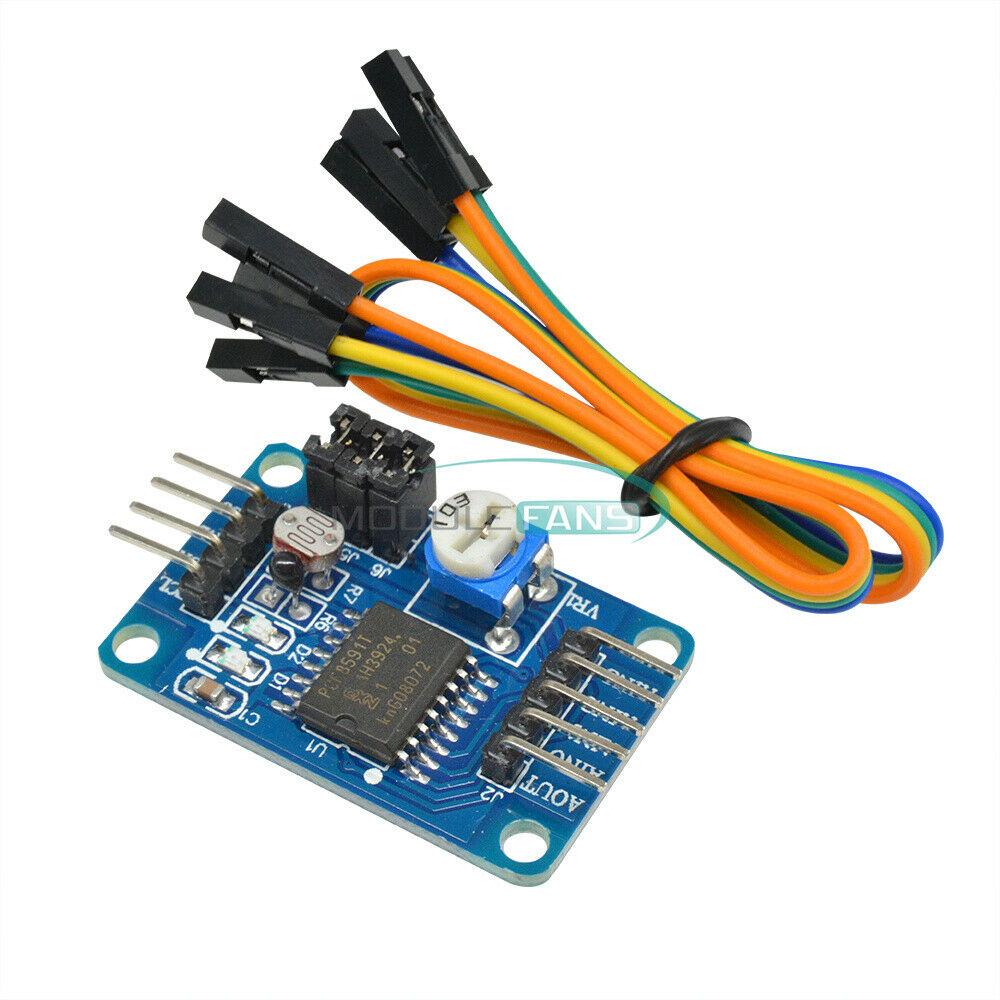 2PCS PCF8591 AD/DA Converter Module Analog to Digital to Analog Conversion M